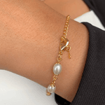 Pulseira de Perolas 