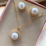 Conjunto de Perola trabalhada na micro zircônia 