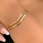 Bracelete aro liso 