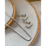 conjunto colar de malha