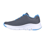 Tênis skechers Arch Fit Carvâo/Azul