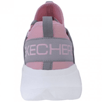 Tênis Skechers Go Run Fast Valor Cinza/Rosa-Claro Feminino