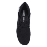 Tênis skechers go run fast valor preto/branco masculino