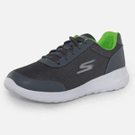 Tênis Skechers Go Walk Max Masculino - Cinza / Verde-Limão