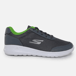 Tênis Skechers Go Walk Max Masculino - Cinza / Verde-Limão