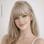 Franja da Pavorô - Cor: Mesclada Clara Trigo