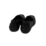 MOCASSIM FEMININO EM COURO PRETO