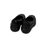 MOCASSIM FEMININO EM COURO PRETO