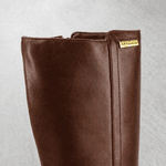 Bota Feminina Montaria Couro Legitimo