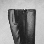 Bota Feminina Cano Alto Couro Legitimo Salto Alto