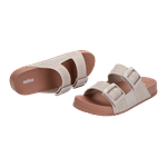 Melissa Chinelo Cozy Slide M Lover - Marrom/Bege