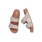 Melissa Chinelo Cozy Slide M Lover - Marrom/Bege