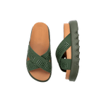 Melissa Chinelo Cross M Lover Platform - Verde
