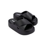 Melissa Chinelo Plataforma Free Cross - Preto