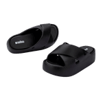 Melissa Chinelo Plataforma Free Cross - Preto