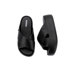 Melissa Chinelo Plataforma Free Cross - Preto