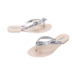 Melissa Chinelo Harmonic M Lover Chrome - Bege