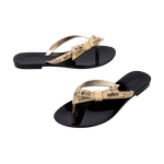 Melissa Chinelo Harmonic M Lover Chrome - Preto