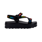 Melissa Sandália Stripes Platform M Lover - Preto