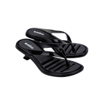 Melissa Sandália Thong Kitten Heel - Preto 