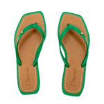 CHINELO FEMININO VERDE BANDEIRA