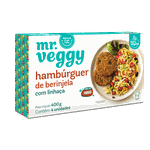 Hambúrguer de Berinjela com Linhaça - 400g