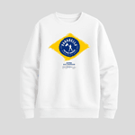 Moletom Parabello Brasil Forte Branco