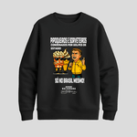 Moletom Parabello Pipoqueiros e Sorveteiros Preto