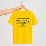 Camiseta Parabello o Povo Armado Amarela 
