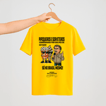 Camiseta Parabello Pipoqueiros e Sorveteiros Amarela