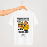 Camiseta Parabello Pipoqueiros e Sorveteiros Branca
