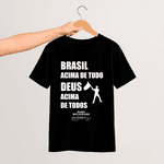 Camiseta Parabello Brasil Acima de Tudo Preta