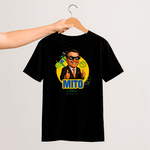 Camiseta Parabello Mito Estilizado Preta