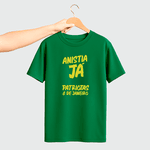 Camiseta Parabello Patriotas Anistia Já Verde