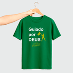 Camiseta Parabello Guiado por Deus Verde