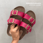 Sandália Papete Pink 