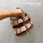 Sandália Papete Nude