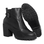 Bota Feminina Quebec Houston Black