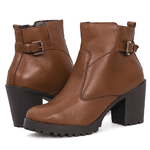 Bota Feminina Quebec Houston Camel