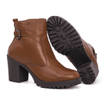 Bota Feminina Quebec Houston Camel