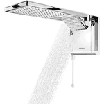 Chuveiro Lorenzetti Acqua Duo Branco e Cromado - 220V / 7800W