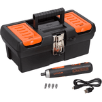 Kit Parafusadeira Black + Decker 4V - 1/4&quot; - LI-ON 