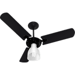Venti Delta Ventilador Teto New Delta Preto 