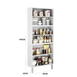 Paneleiro Tarsila IPLD80 com 6 Portas e 5 Prateleiras Branco Itatiaia 