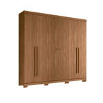 GUARDA ROUPA BURITI 6 PORTAS C/ PES JATOBA SANTOS ANDIRA 