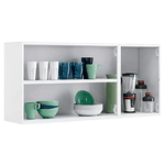 ARMARIO 120 3PT NEW PREMIUM BRANCO ITATIAIA