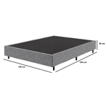 BASE BOX 103 CASAL DANGELIS 138 X 188 CINZA
