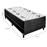BASE BOX CONJUGADO SOLTEIRO UNIPREMIUM VIP ABERTO VARIANTE M 0,88X1,88X50