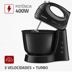 BATEDEIRA MONDIAL PRÁTICA B-44-B 3,6L PRETA 400W 220V