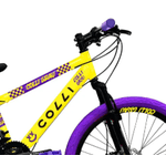 BICICLETA COLLI COLLI GRAU ARO 26 F.DISCO 21V AMARELO FOSCO